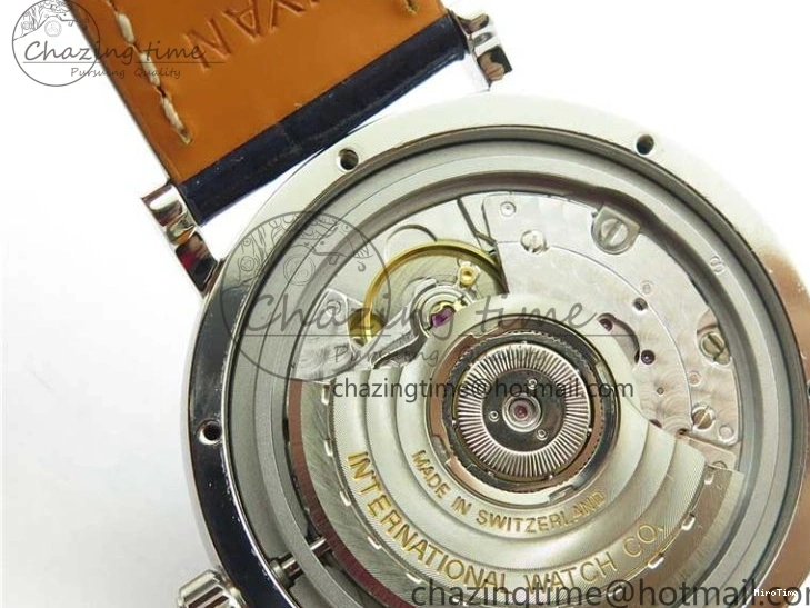 MIROTIME 1224 Portofino 37mm SS V7F 1:1 Best Edition Blue Dial Diamonds Bezel on Blue Leather Strap A Chic 7093